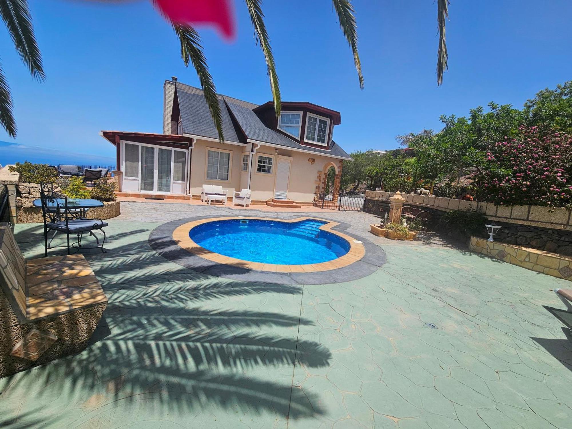 אדחה Villa Carlitos Vistas Al Mar Y A La Montana מראה חיצוני תמונה
